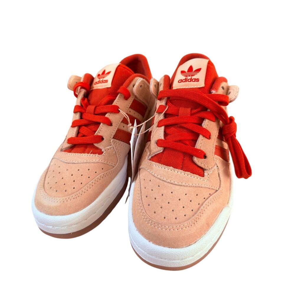 NEW Adidas Men's Forum Low CL Orange Size 5.5 - Picture 7 of 8